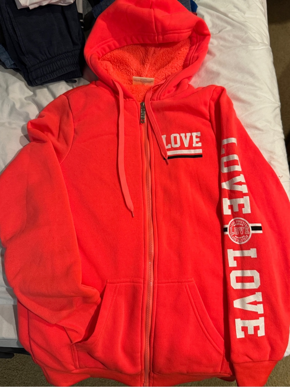 Soft fleece Zip Up Brand New